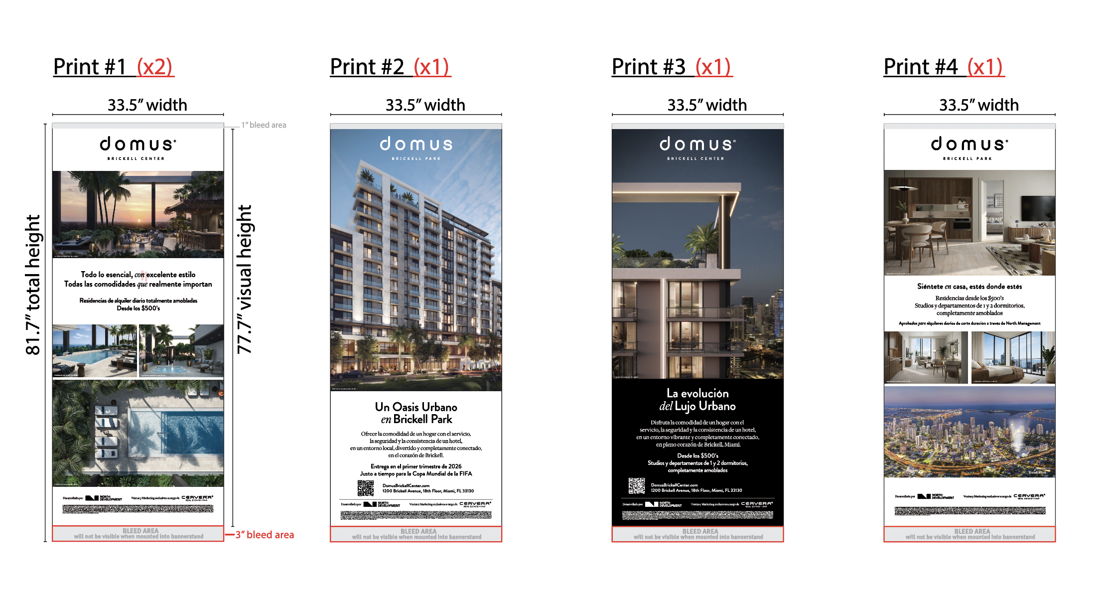 Domus Production Proof & Mechanical Layout Specifications