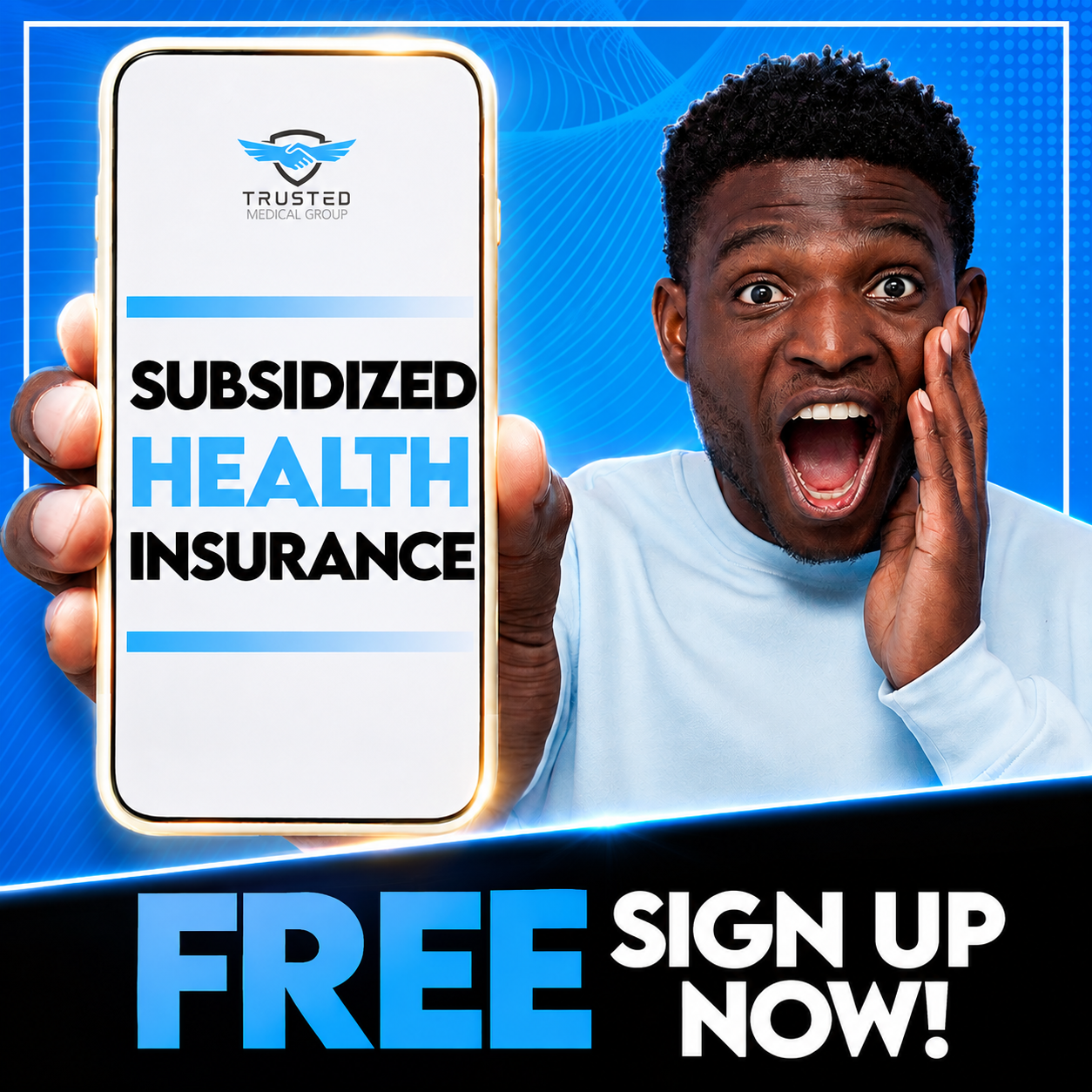 Trusted Medical Group - Enroll Now Yellow Campaign