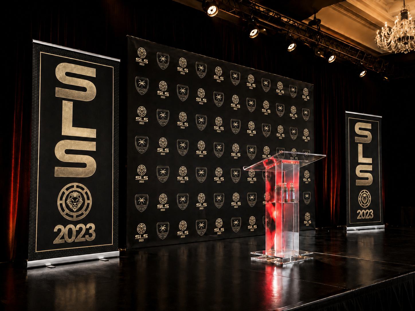 Sales Leadership Summit 2023 Stage Display 1